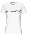 Karl Lagerfeld Rövid ujjú pólók SEASONAL LOGO T-SHIRT Fehér EU XS