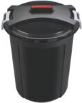 Heidrun Europlastic - Olasz stílus és innováció 19 Heidrun Szemetes Kerti 46L 48x55cm Matrix Fekete (1463)