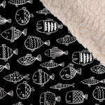 Takoy Téli softshell fehér báránybundával prémium fekete halacskák