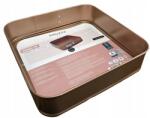 Smukee Tortaforma Sütőlap Négyzet 27, 5x27, 5cm Réz. 629 (5907078463629)