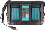 AccuCell Helyettesítő akkutöltő 2x Makita kompatibilis 14, 4V/18V Li-ion 100-240V