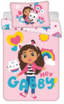 Netflix Gabi babaháza Hey gyerek, ovis ágyneműhuzat 100×135 cm, 40×60 cm Nr1