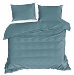 Eurofirany Szatén ágyneműhuzat 160x200 petrol türkiz zöld egyszínű Nova (5903571032737)
