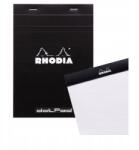 Rhodia Basics pöttyös jegyzettömb 80g 80 lap A5 Dot fekete varrott Rhodia (16559C)