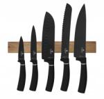 Berlinger Haus 6 db-os késkészlet mágneses akasztóval akácfából BH2885 (bh2885)