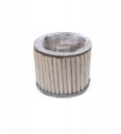 Trend-Deco Szürke kerek fa fedél fóliával virágtartó láda 15 cm (TRE24ND010/G)