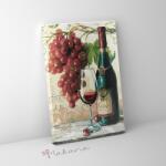 Makana Bor az asztalon - Számfestő készlet, kerettel (40x50 cm)