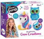 CRA-Z-ART Shimmer’n Sparkle: 3D-s DIY figurák kristállyal (65667) - jateknet