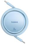 Baseus Cablu de date Baseus Free2Pull, USB-C/Lightning, 20W, 1m, Albastru (067845)