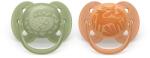 Philips Set 2 Suzete Philips-Avent Ultra Soft SCF093/06 Ortodontice +18luni Portocaliu/Fistic (SCF093/06)