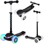 ramiz Gyerek roller SCOOTER - 20 fénymód és 4 zenei mód - fekete (JO_SP0812CY)