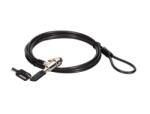 Conceptronic laptopzár, CUSTODIO02BS, 1, 8 m, fekete (CUSTODIO02BS)