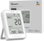 SONOFF AirGuard PM2.5/PM10 - SAWF-07P levegőminőség -érzékelő, Matter, Wi-Fi, fehér