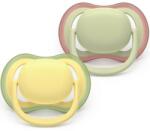 Philips Set 2 Suzete Philips-Avent Ultra Air SCF349/50 Ortodontice fara BPA +18luni Pastel Neutru (SCF349/50)
