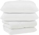vidaXL Takaró párnákkal párnával 3 pcs Fehér Mikroszálas és Pehelytoll 3377899 (3377899)