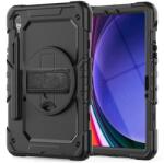 XPRO Tech-Protect Solid360 Fekete Armor tok Samsung Galaxy Tab S9 FE 10 "9" készülékhez (130952)