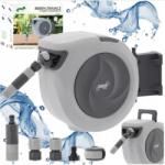 GardenLine Kerti locsolótömlő automata dobbal - 35 m (ZHO9708)