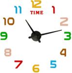 Luka falióra, matrica, tarka számok, fekete, 80-90cm (KIK-KX3513)