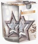 BISPOL téli csillagok illatosított üveggyertya