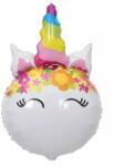 Godan Virágos Unikornis fólia lufi - 64 x 41 cm (FG-JEF1) - jatekbolt
