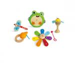 Hape Дървени музикални инструменти Hape - Природа, 5 части (H0639)
