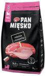 Pan Mięsko PAN MIĘSKO Borjúhús fürjjel kölyökkutyáknak, száraz táp (XS) 9 kg