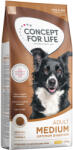 Concept for Life 2x12kg Concept for Life Medium Adult száraz kutyatáp új receptúrával
