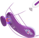 SuperLove Secret Panty Vibrator with Remote & App Purple Vibrator