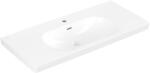 Villeroy & Boch Skyla mosdótál 100x46 cm négyszögletes beépíthető fehér matt 5A51A5RW (5A51A5RW)