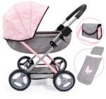 Bayer Design Bayer Design, Cosy, carucior multifunctional pentru papusi, gri-roz