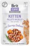 Brit Care Cat Kitten Fillets in Jelly with Savory Salmon 6 x 85 g
