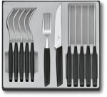 Victorinox evőeszköz készlet - steak kés és villa Swiss Modern, 12db