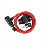 Sahoo Kerékpár spirál kulcsos zár piros Sahoo (J30001-C)