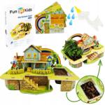  3D puzzle élő növényekkel vetéshez Szivárvány házikó ajándék gyerekeknek (5907582691549)