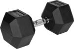 Rebel Hex Gumírozott Öntöttvas Súlyzó 27, 5 kg Rebel Active (RBA-2325-27.5)