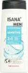 Isana Men Sensitive Tusfürdő Férfiaknak 3AZ1BEN 300 ML