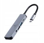 Gembird A-CM-COMBO5-02 Usb-c Hdmi adapter (A-CM-COMBO5-02)