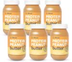 GymBeam Unt de arahide proteic 6 x 900 g vanilie
