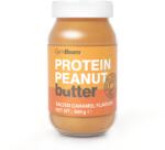 GymBeam Unt de arahide proteic 900 g caramel sărat