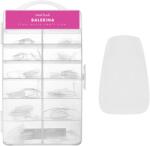 NANI tipuri gel pentru unghii în cutie, 120 buc. , 10 mărimi - Balerina Clear, extra scurte