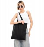 COTLINE Pamut táska fekete Eko 38x42 cm 100% pamut 145g nyomtatáshoz (5901736891021)