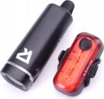 Radvik Kerékpár Lámpa Szett Hátsó Világítás Első Radvik Lumos Set 50lm (M000270952 eskateshop)