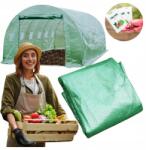 Blomster Fóliaalagút 6x3 Kerti Üvegház Fólia Zöldség sátor 18m2 Ajándék (Tunel ogrodowy foliowy 6x3 m)