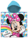Disney Minnie Rainbows strandtörölköző poncsó 60x120 cm Nr3