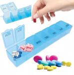  Doboz Gyógyszertartó Tabletta Kazetta Utazórendező 7 nap RC-K-231 (RC-K-231)