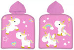 Sonar Unikornis Pink strandtörölköző poncsó 55x110 cm Nr1