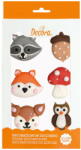 Decora Decor Zahar - Animale Padure O 3.5 si 4 cm, 6 modele, 6 buc (500415)