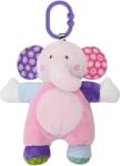 Lorelli Toys Jucarie de plus, 22 cm, zornaitoare, 0 luni+, elefant (10191380005)