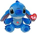 Plus 15cm Plus Ty 15cm Beanie Babies Disney Lilo Stitch Albastru Cu Sunet (ty44012)