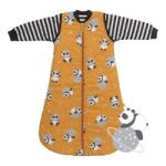 Slumbersac Sac de dormit cu maneca lunga detasabila Panda 90 cm 1.0 Tog (CJ782-10LS)